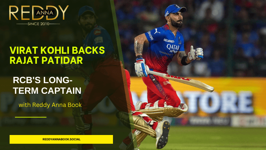 You are currently viewing Rajat Patidar Named RCB’s Future Leader – Virat Kohli’s Strong Endorsement