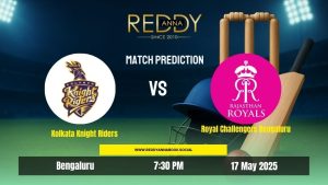 Read more about the article IPL 2025 Match 58: RCB vs KKR – Who Will Win? | Reddy Anna Prediction
